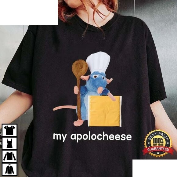Enarly Other - Ratatouille My Apolocheese Meme T-Shirt